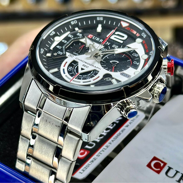 CURREN 8395 PLATEADO